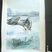 Mi proyecto del curso: Ilustración creativa: juega con materiales inesperados . Traditional illustration, Fine Arts, Painting, Creativit, and Sketchbook project by cuadroscaroladm - 02.17.2024