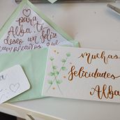 Mi proyecto del curso: Lettering en pequeño formato. Traditional illustration, Lettering, H, and Lettering project by Edurne De la fuente - 02.17.2024