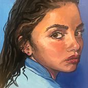 Mon projet du cours : Portrait expressif à l'huile : explorez la technique alla prima. Un progetto di Belle arti, Pittura e Pittura ad olio di paola_morganti - 17.02.2024