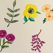 My project for course: Vibrant Floral Patterns with Watercolors. Watercolor Painting project by Tel Asiado - 02.17.2024