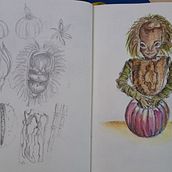 Fantasiefiguren geïnspireerd op de natuur  Ein Projekt aus dem Bereich Design von Figuren von Ursula Jansen - 18.02.2024