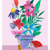 Mi proyecto del curso: Ilustración floral con gouache. Digital Illustration, Botanical Illustration, and Gouache Painting project by Desirée Lara - 02.18.2024