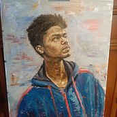 My project for course: Experimental Oil Painting Techniques for Portraiture Emmet. Fine Arts, Painting, and Oil Painting project by Emmet O Sullivan - 02.16.2024