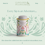 Final Proyect: Curiouser & Curiouser UX/UI. UX / UI, Information Design, Cop, writing, Stor, and telling project by Carla Díaz - 02.13.2024