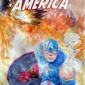 Mi proyecto del curso: Técnicas de acuarela para portadas de cómic. Un proyecto de Diseño de personajes, Cómic, Dibujo y Pintura a la acuarela de Nacho Ramiro Sendin - 26.02.2024