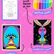 Mi proyecto del curso: Creación de barajas de cartas ilustradas - Oráculo Súper Místico. Design, Traditional illustration, Graphic Design, Digital Illustration, and Narrative project by Keissy Soto - 02.19.2024