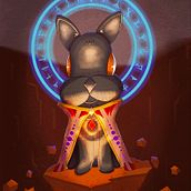 My project for course: Illustrating Fantastical Animals with Procreate: Earth Bunny. Traditional illustration, Character Design, Drawing, Digital Illustration, Stor, telling, and Narrative project by amygdrala - 02.18.2024