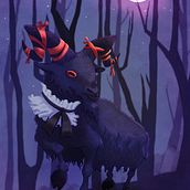 Mon projet du cours : Illustration d’animaux fantastiques sur Procreate. Traditional illustration, Character Design, Drawing, Digital Illustration, Stor, telling, and Narrative project by nogossip - 02.19.2024