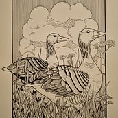 My project for course: Dip Pen and Ink Illustration: Capturing The Natural World. Sketching, Drawing, Artistic Drawing, Sketchbook, Ink Illustration, and Naturalistic Illustration project by yanitcas - 02.18.2024