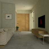 Mi proyecto del curso: Visualización arquitectónica con V-Ray para SketchUp. Arquitetura, Arquitetura de interiores, Arquitetura digital, e Visualização arquitetônica projeto de Zoila Carolina Zepeda Rincón - 15.02.2024