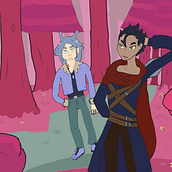 Portafolio ilustración digital estilo manga. Digital Illustration project by catherinepe137 - 02.20.2024