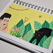 My project for course: Illustrated Sketchbooking in Full Color. Traditional illustration, Creativit, Drawing, and Sketchbook project by celine_renaze - 10.04.2023