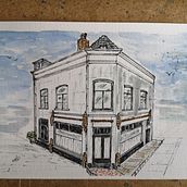 Just paintings with watercolour. Architecture, Painting, and Watercolor Painting project by Marcel Bavelaar - 02.20.2024