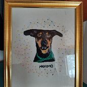 Mi proyecto del curso: Needle painting para principiantes. Un proyecto de Bordado, Ilustración naturalista				 y Diseño textil de paula carrasco villarreal - 20.02.2024