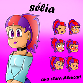 Meu projeto do curso: Introdução ao desenho de personagens em pixel art. Un projet de Conception de personnages, Jeux vidéo, Pixel art , et Conception de jeux vidéo de Ana Clara Araújo Alencar - 20.02.2024