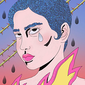 My project for course: Digital Portraits with Unique Style on Procreate. Traditional illustration, and Digital Illustration project by Kateryna Katarovska - 02.20.2024