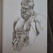 Il mio progetto del corso: Disegno della figura umana in movimento. Projekt z dziedziny  Sztuki piękne, Sketching, R, sunek ołówkiem,  R, sunek, R, sunek realist i czn użytkownika dirosagiovannino - 20.02.2024