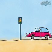 First procreated GIF - Procreate für Anfänger: lerne digitales Zeichnen. Animated Illustration, 2D Animation, Digital Painting, and Digital Drawing project by steffiotto - 02.20.2024