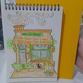 Mi proyecto del curso: Dibujo arquitectónico expresivo. Sketching, Drawing, Architectural Illustration, Sketchbook & Ink Illustration project by aimb_626 - 02.20.2024