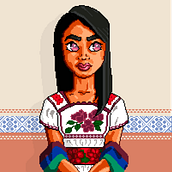 Mi proyecto del curso: Técnicas de ilustración en pixel art. Un progetto di Illustrazione tradizionale, Illustrazione digitale e Pixel art di Carlos Alberto Ruiz Cervantes - 13.02.2024