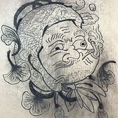 Mi primer intento. Tattoo Design project by santiago2357 - 02.19.2024