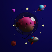 Mi proyecto del curso: Creación de personajes en 3D con Blender. Projekt z dziedziny 3D, Projektowanie postaci,  Modelowanie 3D, Projektowanie postaci 3D i  Projektowanie 3D użytkownika valenavia1997 - 21.02.2024