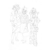 Il mio progetto del corso: Creazione di personaggi affascinanti e dinamici. Un projet de Illustration traditionnelle, Conception de personnages, Illustration numérique, Dessin numérique, Design graphique, Créativité, Esquisse , Dessin , et Dessin artistique de ALESSANDRA VISSER - 20.02.2024