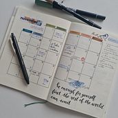 Creative bullet journal. Creativit project by Meriem Malki - 02.21.2024