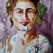 Portraits à l’aquarelle : saisissez la personnalité de votre modèle. Un proyecto de Bellas Artes, Pintura, Pintura a la acuarela y Dibujo de Retrato de Rachel Pedraza - 21.02.2024