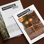 Catálogo de productos para Moinde. Design, Photograph, Art Direction, and Editorial Design project by A little too much Studio - 02.21.2024