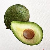 My project for course:  Flavorful Food Illustration with Watercolor. Traditional illustration, Fine Arts, Painting, and Watercolor Painting project by piyo - 02.21.2024