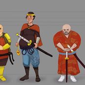 My project for course: Captivating and Dynamic Character Creation. Un projet de Illustration traditionnelle, Conception de personnages, Illustration numérique , et Dessin numérique de Dusan Duda - 21.02.2024