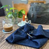Sophie Shawl WIP. Projekt z dziedziny Dziewiarstwo Ręczne i  Tkactwo użytkownika Aubrey Conover-Gannon - 21.02.2024