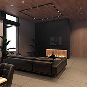 Mi proyecto del curso: Render de interiores con SketchUp y V-Ray Next. Architecture, Interior Architecture, Digital Architecture, and ArchVIZ project by Nancy Dayanara Mazón Cevallos - 02.21.2024