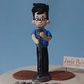 Mi proyecto del curso: Modelado de personajes con pasta de azúcar. Un proyecto de Diseño, Diseño de personajes y DIY de joselyn melodia cardenas prada - 22.02.2024