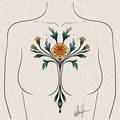 My project for course: Botanical Tattoo Design with Procreate. Een project van Traditionele illustratie, Digitale illustratie,  Tatoeageontwerp y  Botanische illustratie van archon7productions - 14.02.2024
