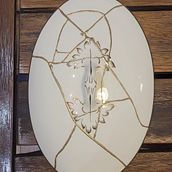 Meu projeto do curso: Introdução ao kintsugi: restaure suas cerâmicas com ouro. Un projet de Artisanat, Beaux Arts, Céramique , et DIY de thais_bonizzi - 21.02.2024