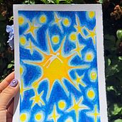 Descansando en las estrellas. Un proyecto de Dibujo y Dibujo a lápiz de Paulina Cienfuegos Guzmán - 11.01.2024