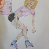 Mi proyecto del curso: Dibujo de la figura humana en poses expresivas. Fine Arts, Sketching, Drawing, Sketchbook, and Figure Drawing project by janamonseratb - 01.22.2023