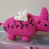Mi proyecto del curso: Diseño y creación de amigurumis. Projekt z dziedziny Craft, Projektowanie zabawek,  Tkactwo, DIY, Sz, dełkowanie, Amigurumi, Wzornictwo tekst i liów użytkownika mari_juli_h - 23.02.2024