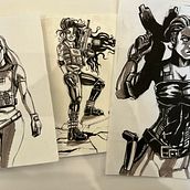 My project for course: Female Character Design for Comics. Character Design, Comic, and Drawing project by Ric Garcia - 02.23.2024