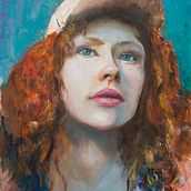 My project for course: Contemporary Oil Portraiture. Traditional illustration, Fine Arts, Painting, and Oil Painting project by Jon Shepherd - 02.23.2024