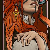 Arte neotradicional Ein Projekt aus dem Bereich Traditionelle Illustration von Lincoln Mello - 24.02.2024