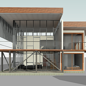 Mi proyecto del curso: Diseño y modelado arquitectónico 3D con Revit. Un progetto di 3D, Architettura, Architettura d'interni, Modellazione 3D, Architettura digitale e ArchVIZ di José Ruy Sánchez Rodríguez - 23.02.2024