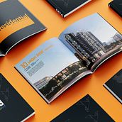 Magazine design for MTA Architects (2019). Un projet de Design graphique, Design , Conception éditoriale , et Architecture de Anand Kumar - 24.02.2024