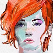 Mi proyecto del curso: Retrato ilustrado con Procreate. Traditional illustration, Vector Illustration, Digital Illustration, and Portrait Drawing project by santpebe - 02.24.2024
