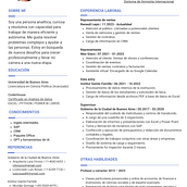 CV realizado en Canva. Design project by Javier Ezequiel Heredia - 02.23.2024