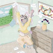 Il mio progetto del corso: Illustrazioni vivaci di animali per libri d'infanzia. Design de personagens, Desenho a lápis, Desenho e Ilustração infantil projeto de Fanny Di Natale - 24.02.2024
