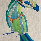 My project for course: Experimental Watercolor Techniques for Beginners. Un proyecto de Ilustración tradicional, Bellas Artes, Pintura a la acuarela e Ilustración naturalista				 de Deb Leser - 24.02.2024