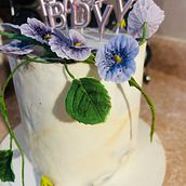 Mi proyecto del curso: Decoración floral para Cake Design. Design, and DIY project by illian_charles - 02.24.1993